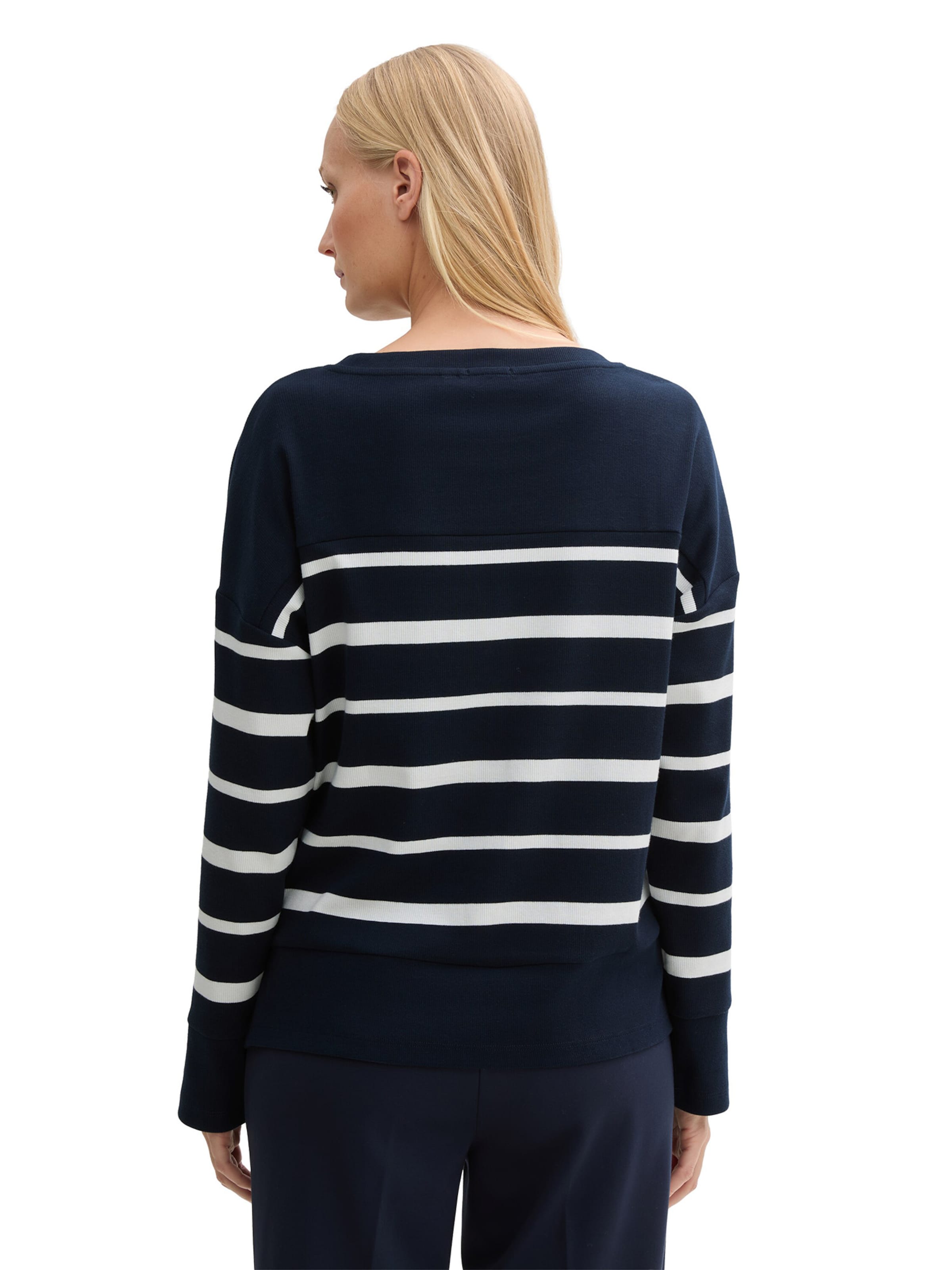 TOM TAILOR Majica | modra barva