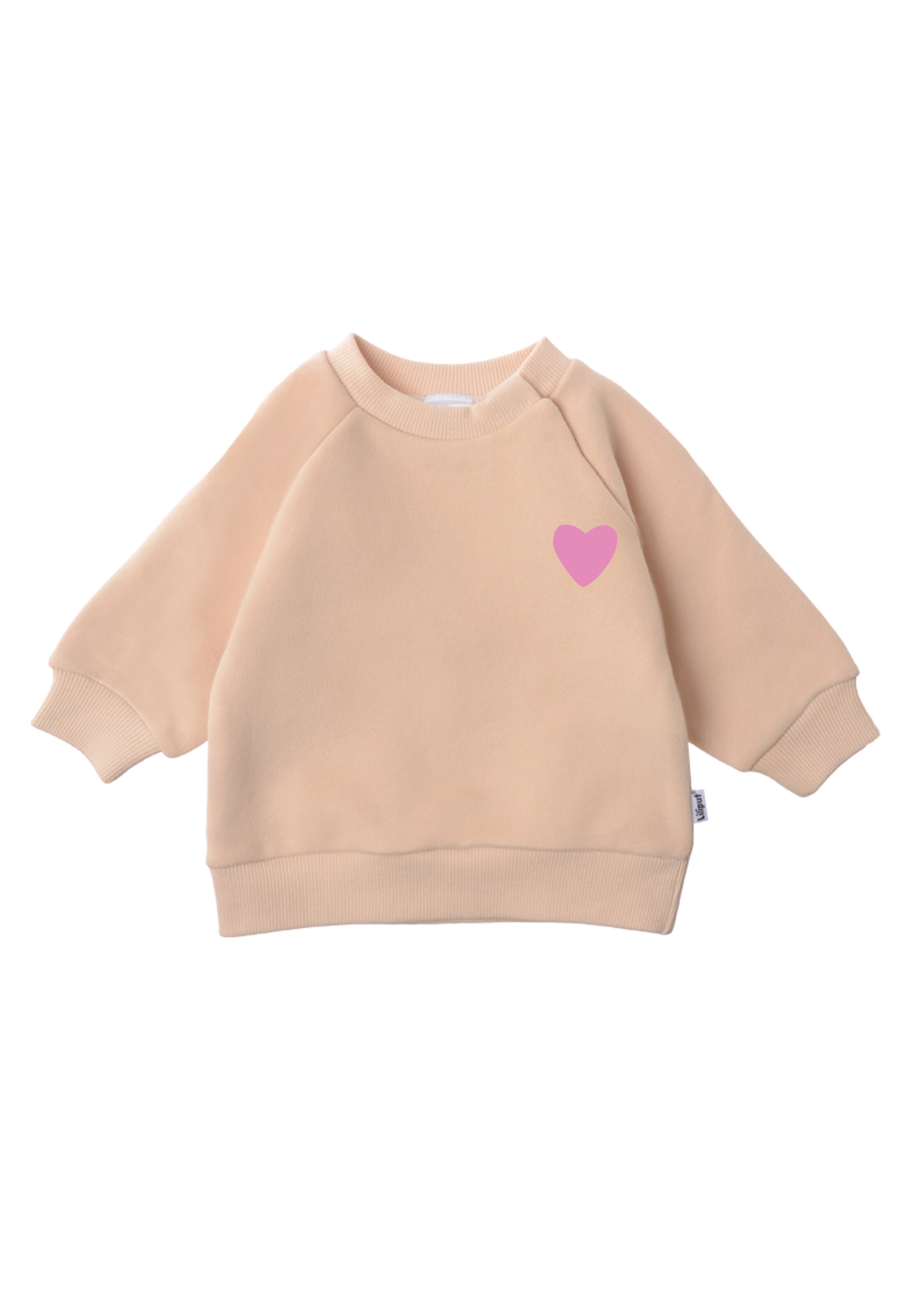 LILIPUT Sweatshirt 'Herz' in beige, Produktansicht