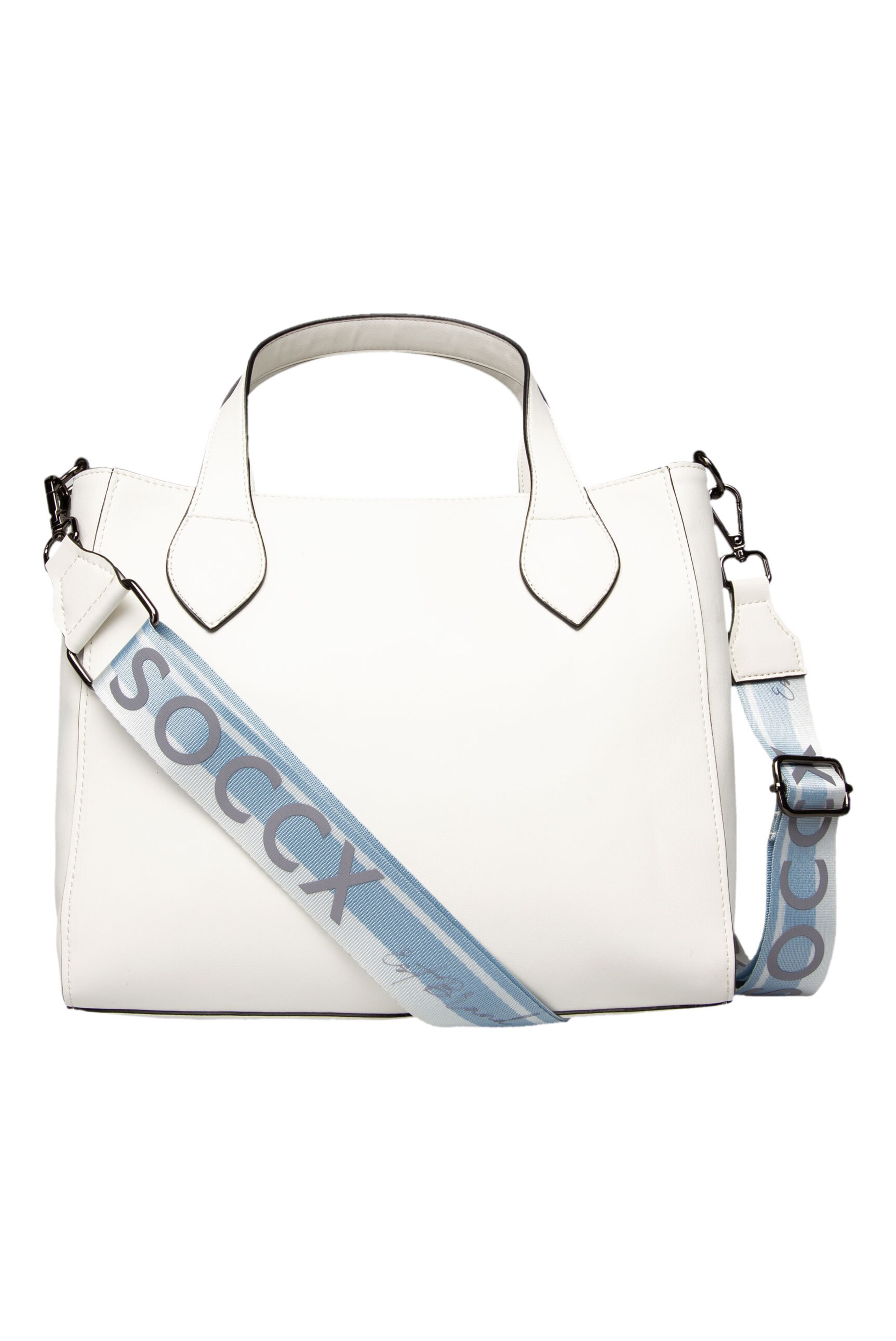 Soccx Handbag in White
