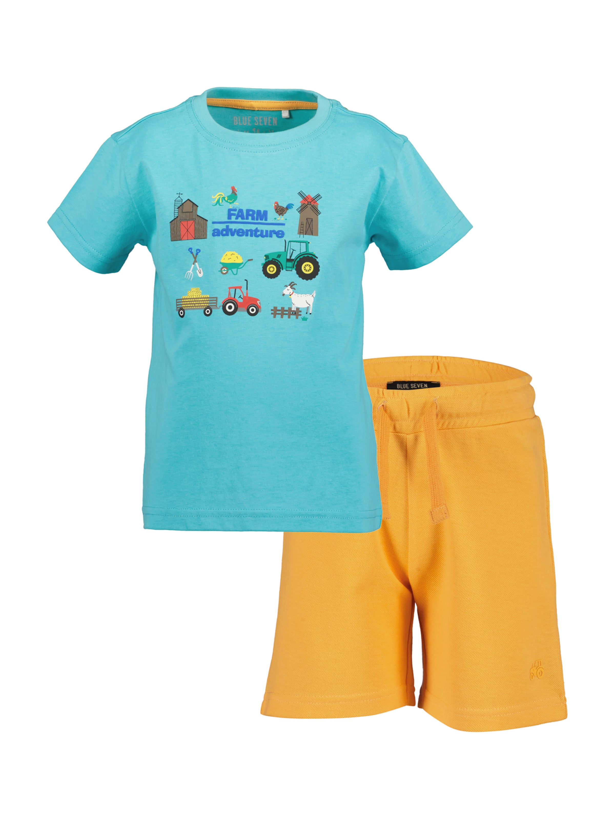 BLUE SEVEN Set in Blue: front