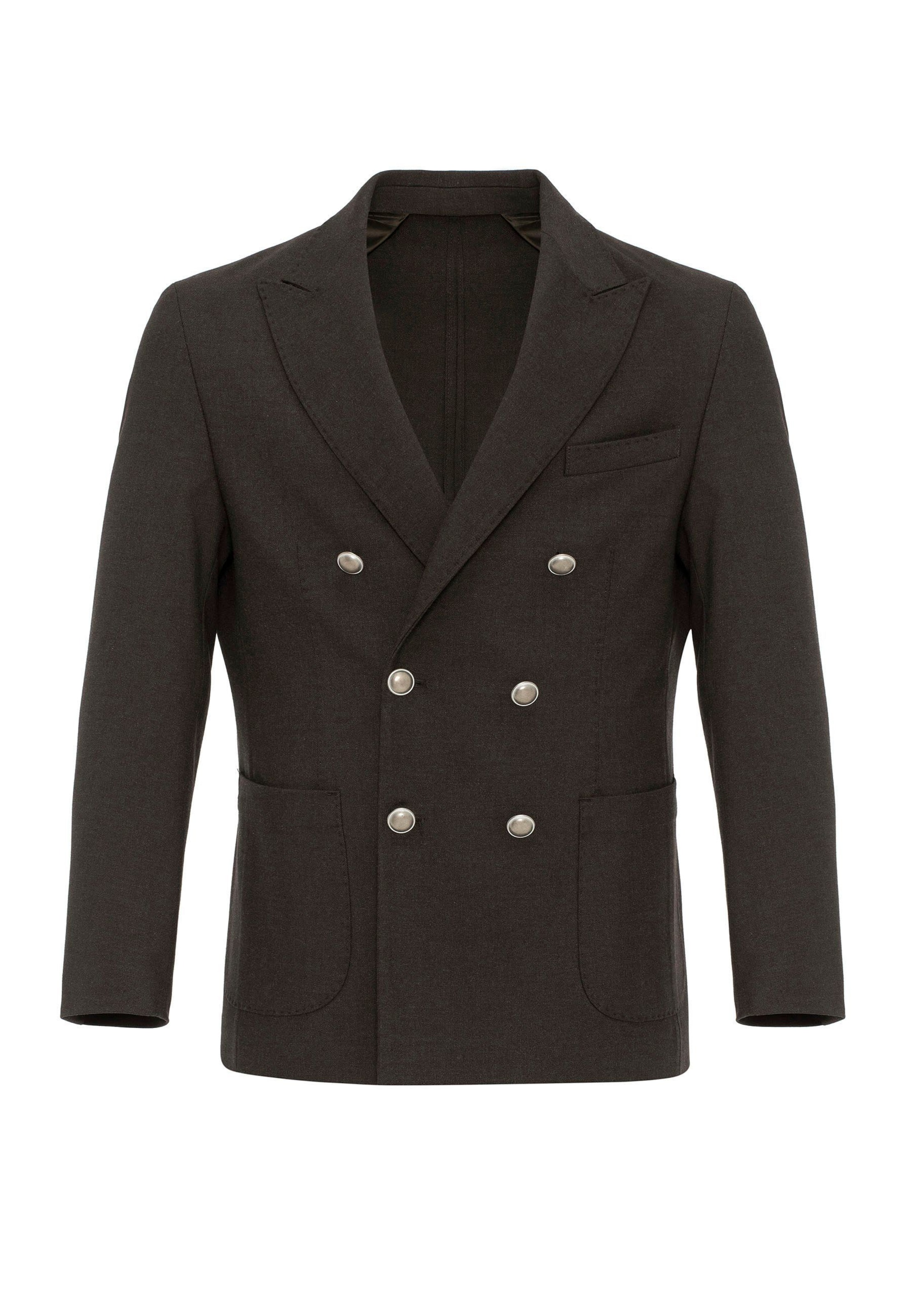 Antioch Blazer in Brown: front