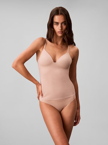 Calvin Klein Shaping top in Pink: front