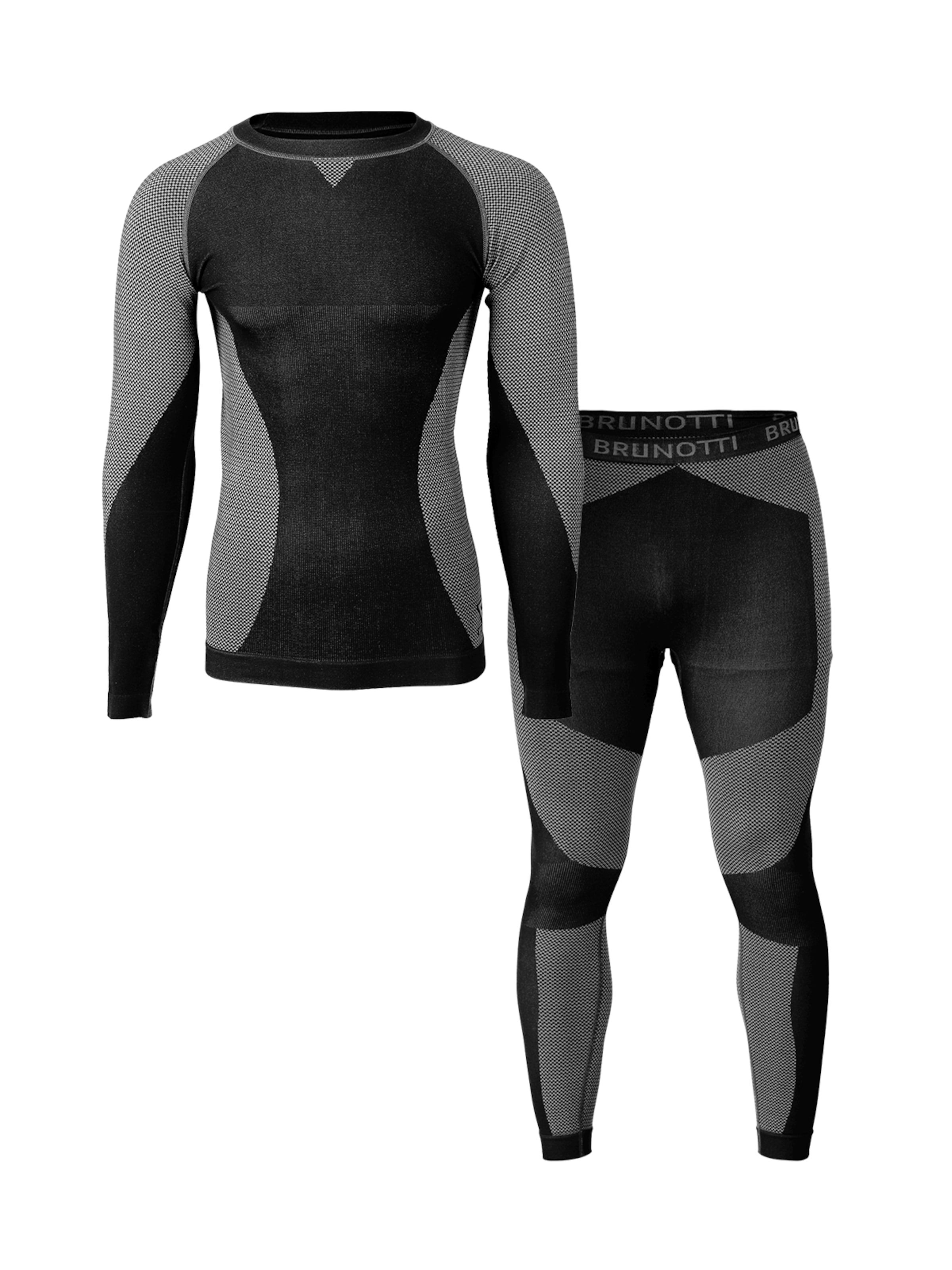 BRUNOTTI Undershirt in Grey: front