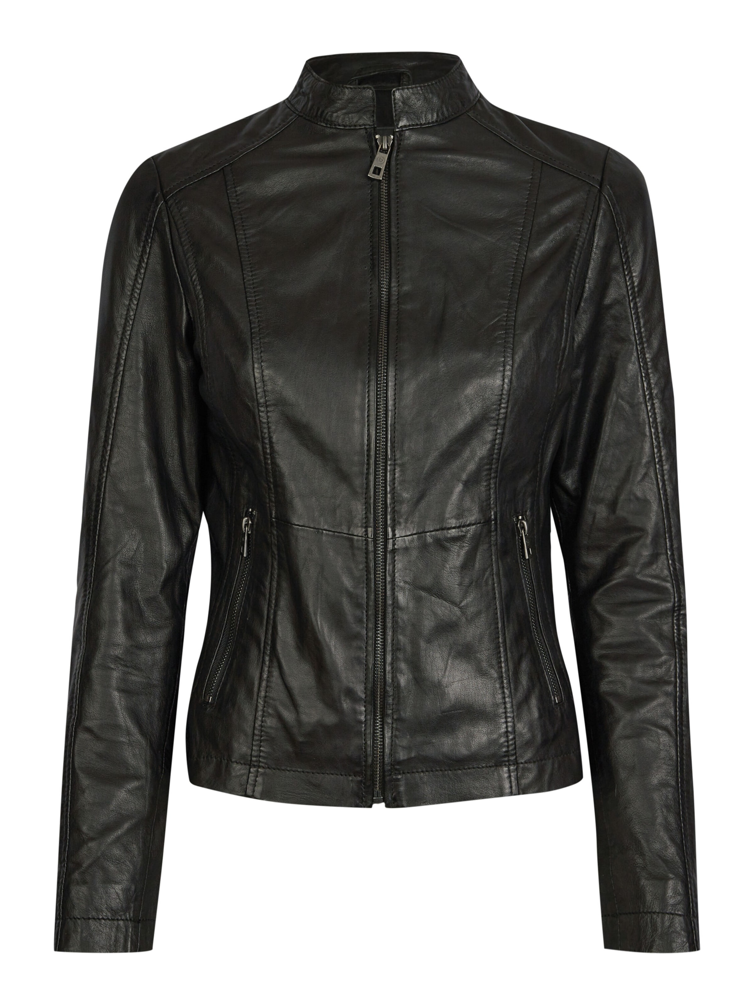 bugatti Tussenjas in Zwart: voorkant