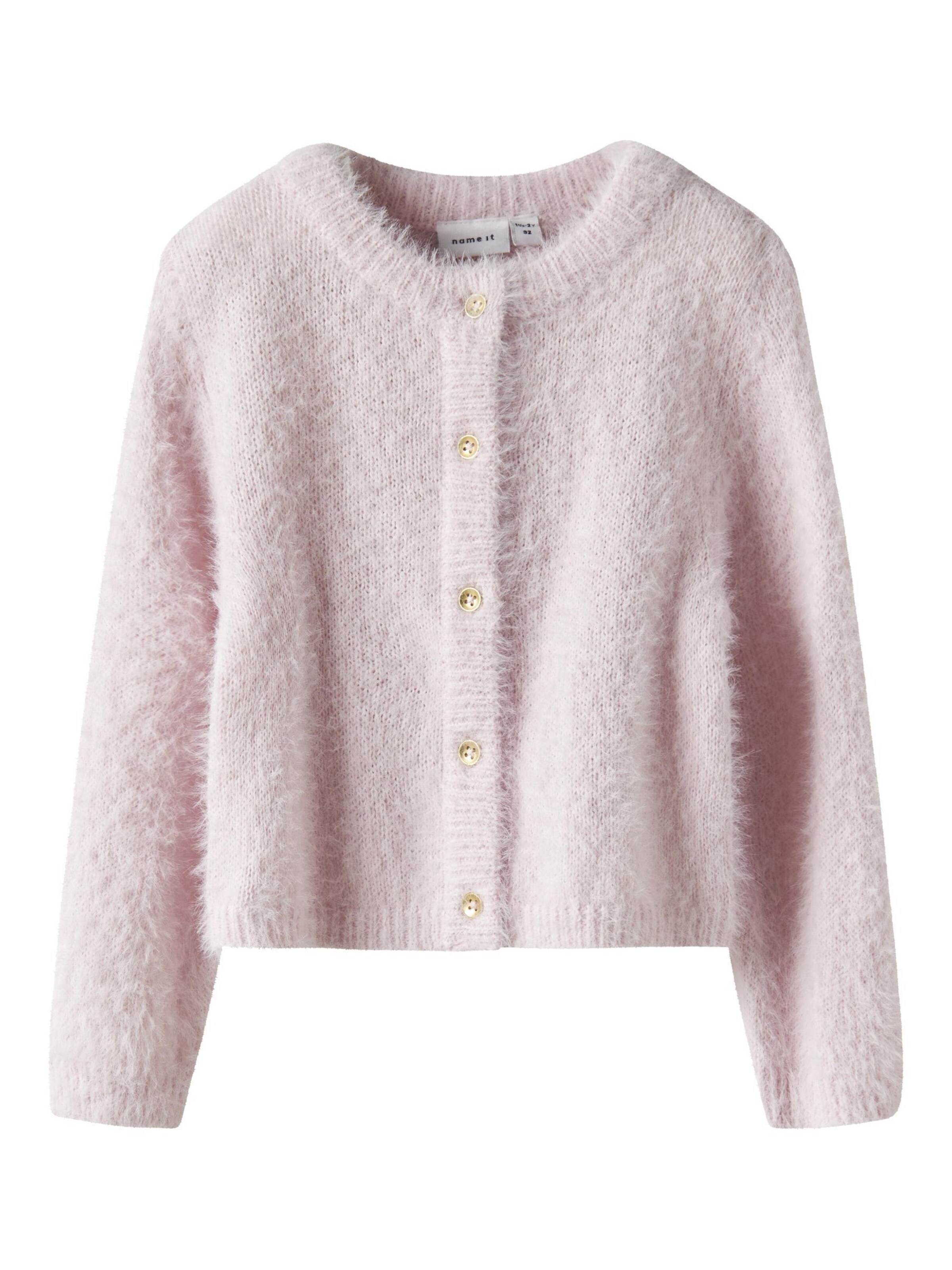 NAME IT - Cárdigan en rosa: frente