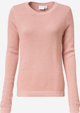 VILA Sweater 'Dalo' in Pink: front