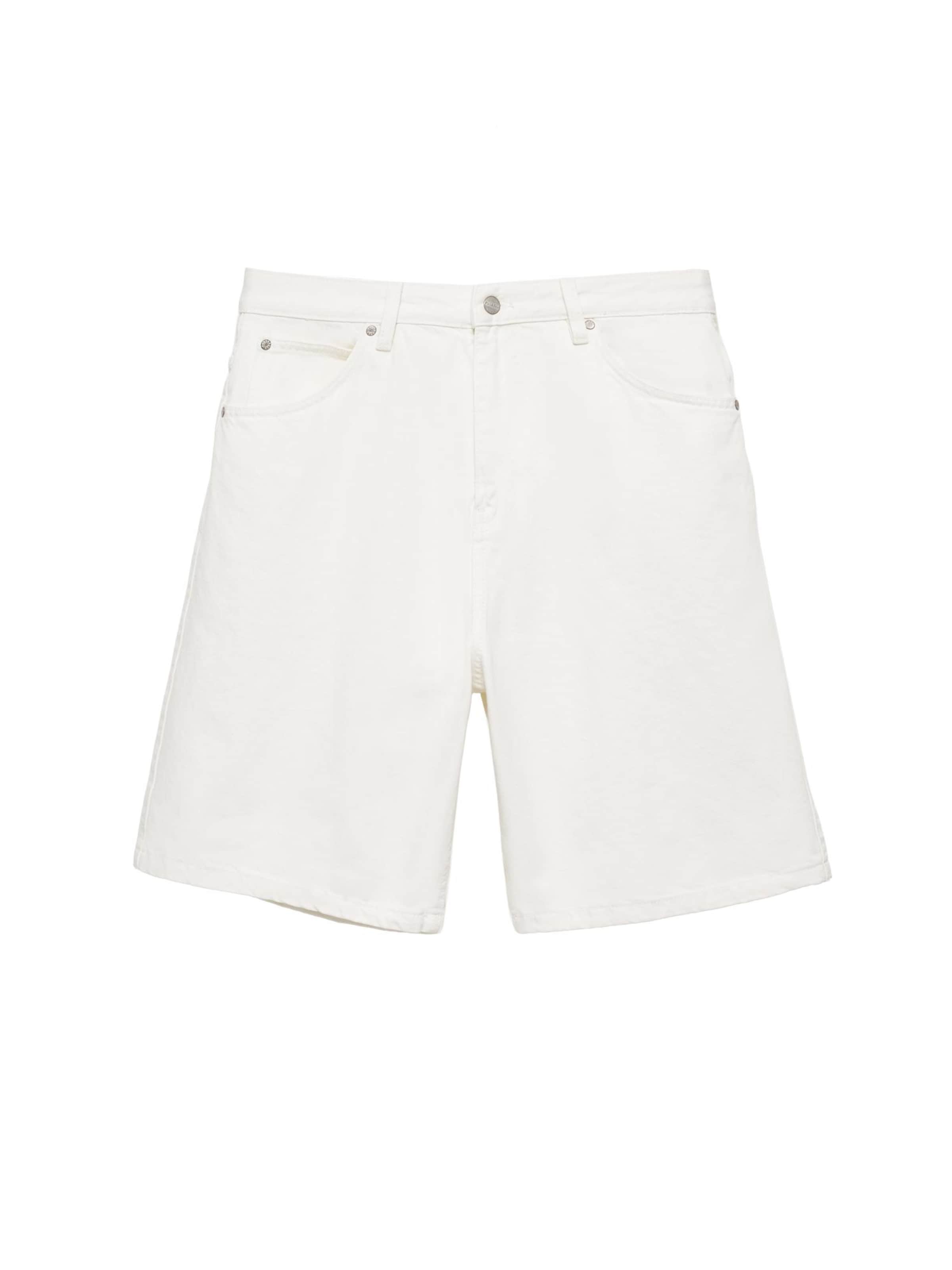 Wide leg Jeans di Pull&Bear in beige: frontale