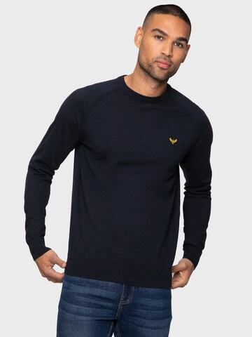 Threadbare Sweater 'Maned' in Blue: front