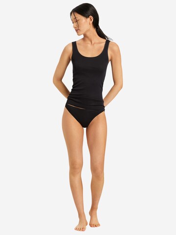 Hanro Undershirt 'Cotton Seamless' in Black