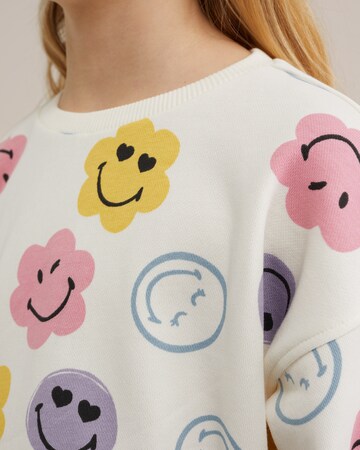 WE Fashion Sweatshirt in White