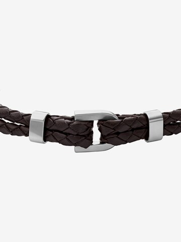 Bracelet FOSSIL en marron