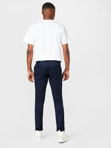 Bruun & Stengade Slimfit Chino 'Machu' in Blauw