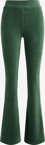 évasé Leggings WE Fashion en vert : devant