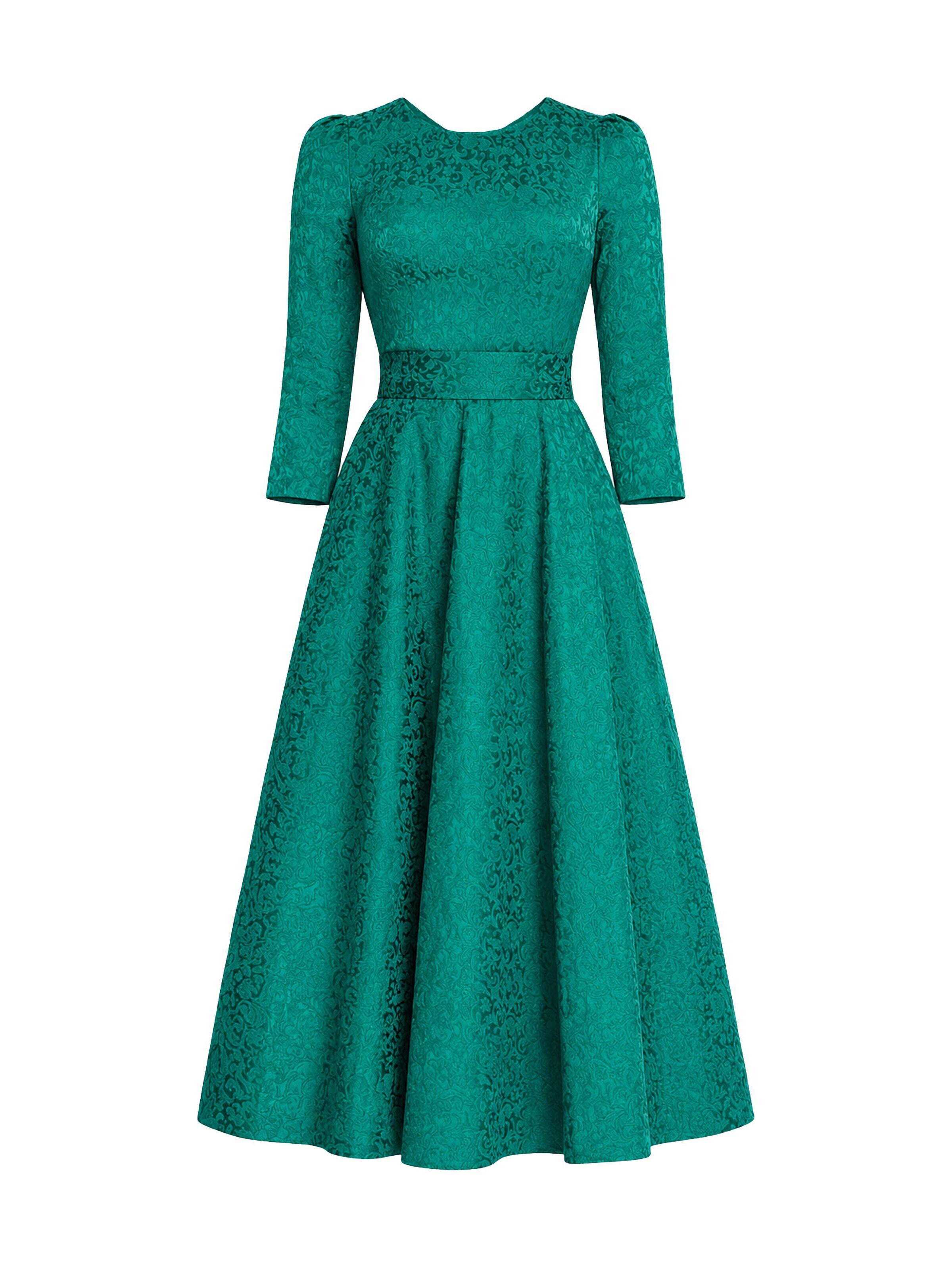 MATSOUR’I Blousejurk 'Juliana' in Groen