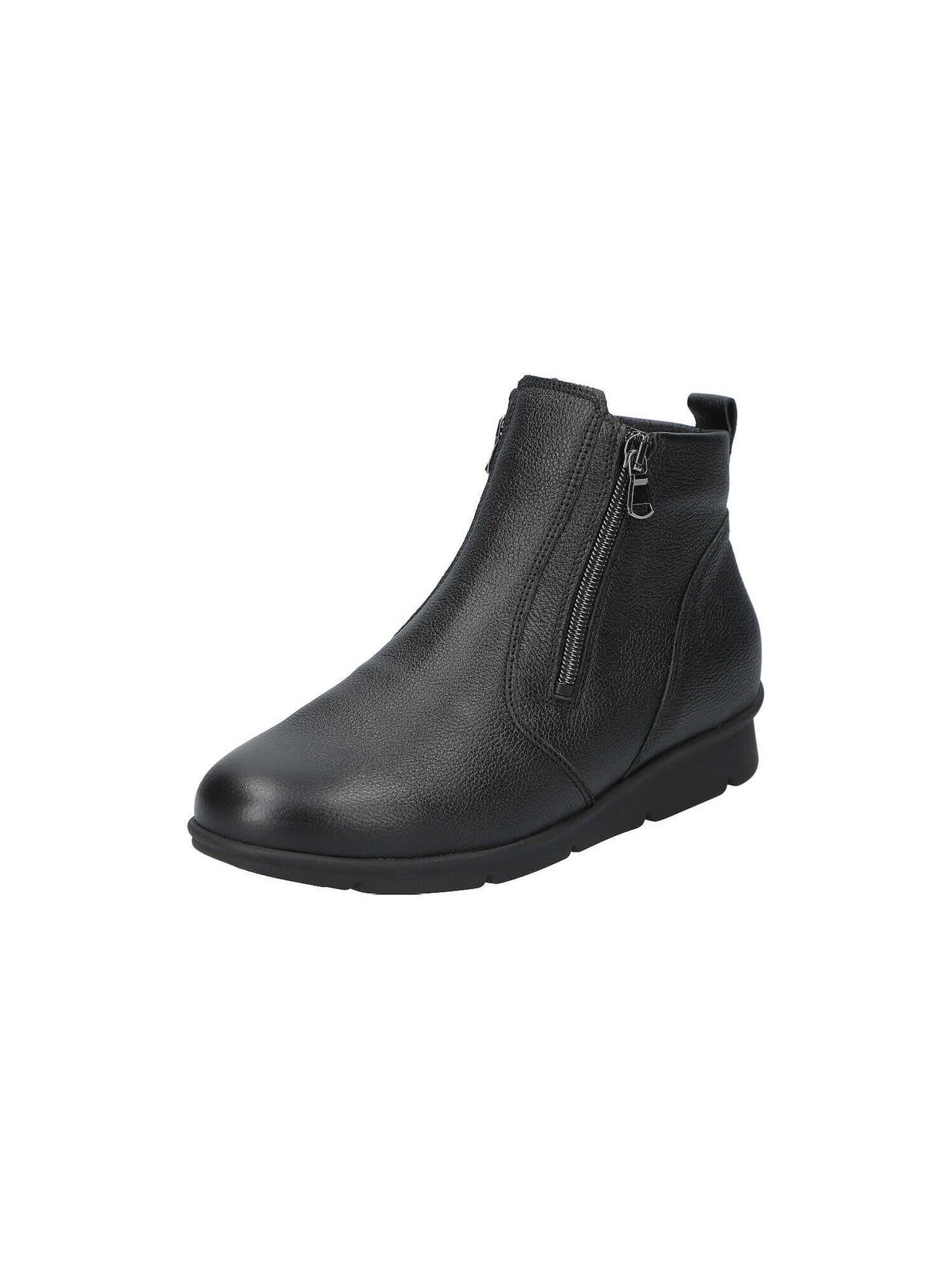 WALDLÄUFER Booties 'Inga' in Black: front