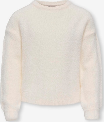 KIDS ONLY GIRL Pullover 'Pullover' in Weiß: Vorderseite