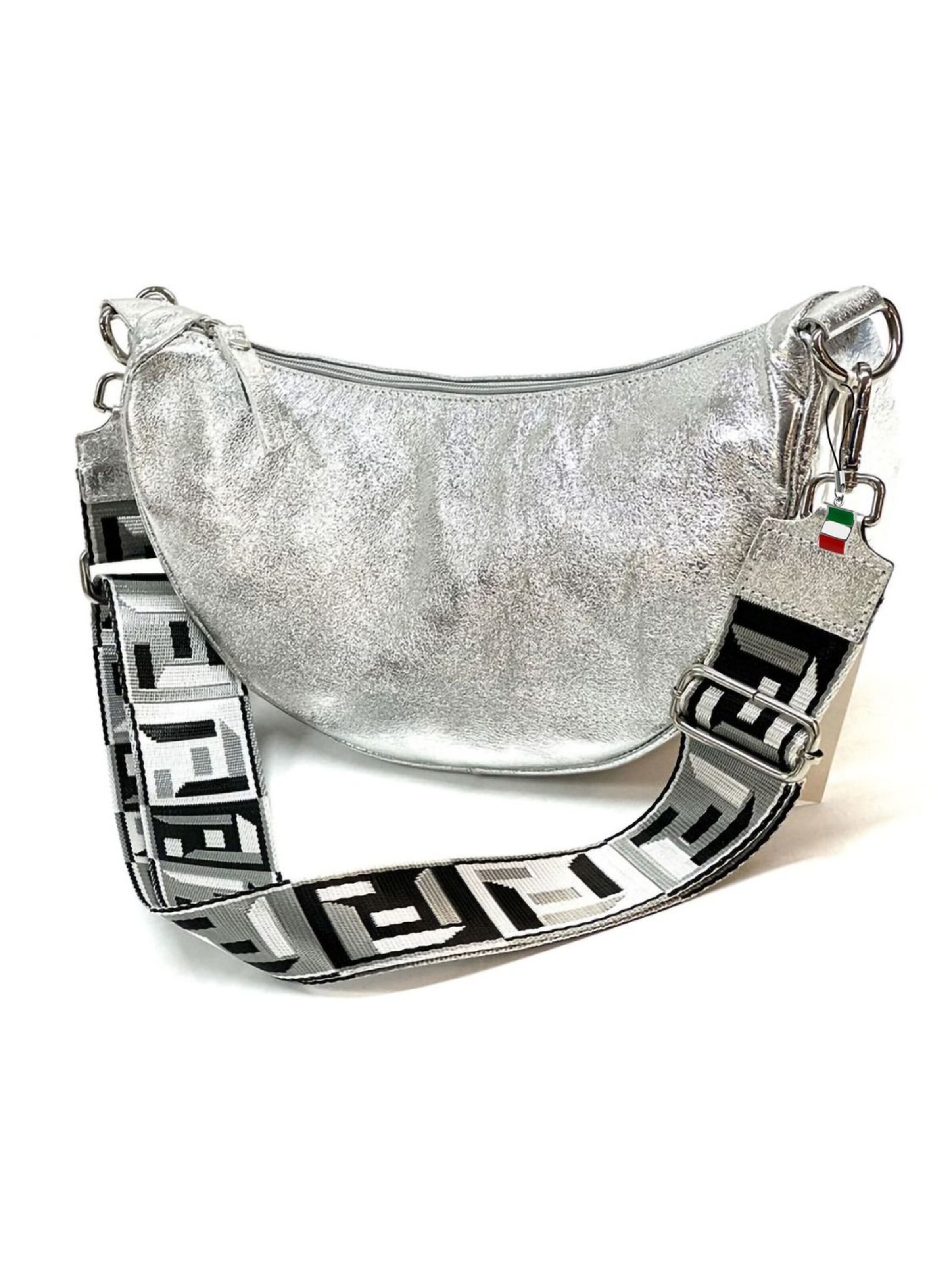 Florence - Bolso de hombro en plata
