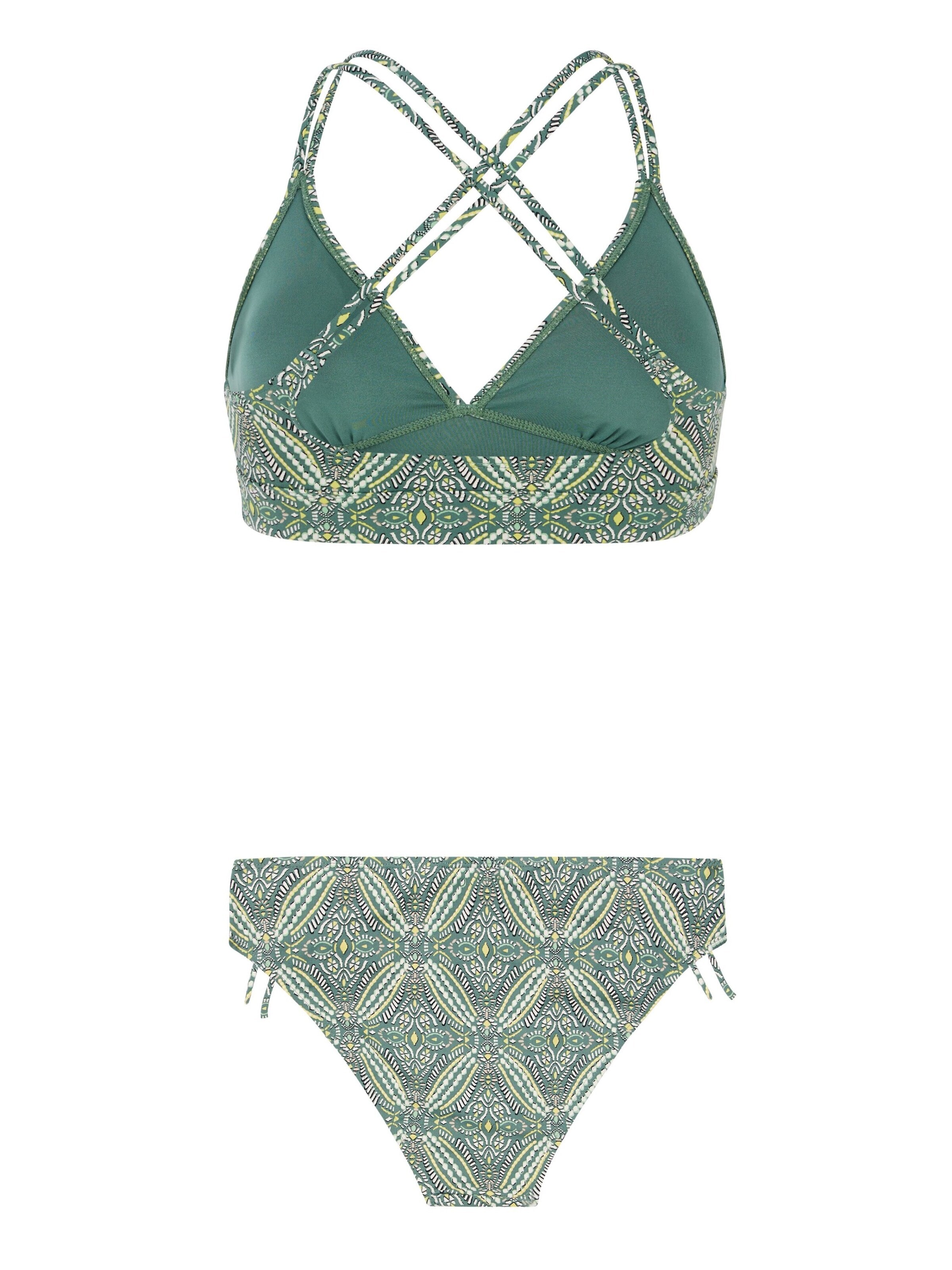 PROTEST Triangle Bikini 'PRTGoofy' in Green