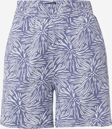 SCHIESSER Pyjamabroek in Blauw: voorkant