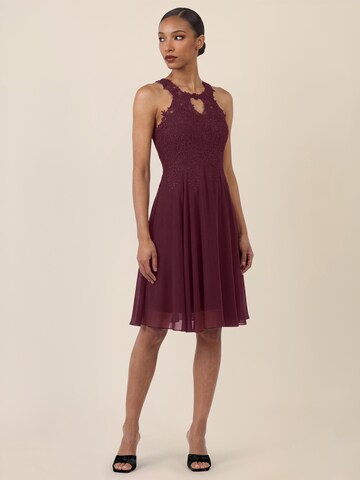 APART Cocktail Dress in Red