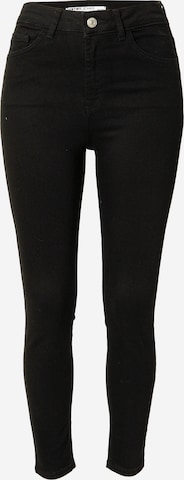 Skinny Pantalon Koton en noir : devant