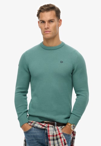 Superdry & Co Pullover in Grün: Vorderseite