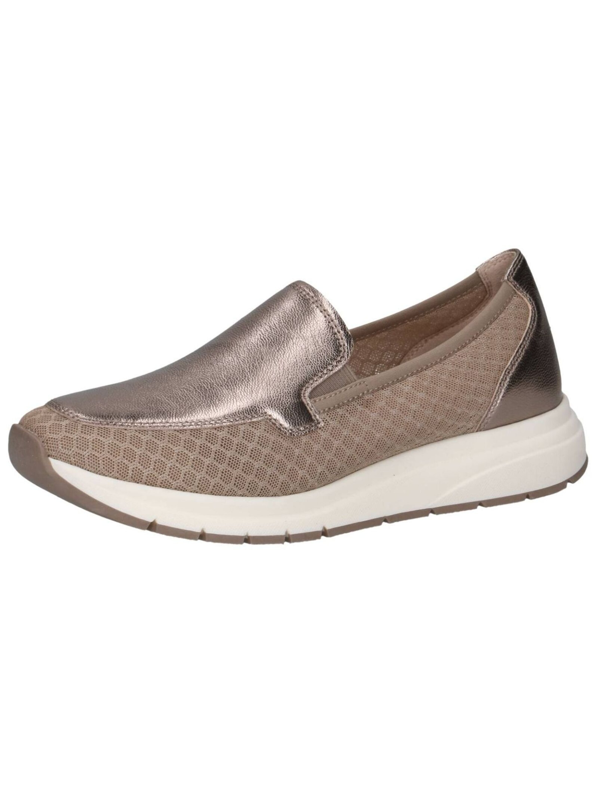 Slipper di CAPRICE in oro: frontale