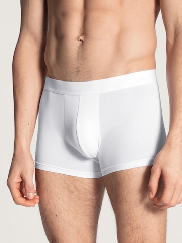 CALIDA Boxer shorts 'Cotton Code' in White: front