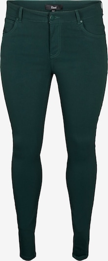 Zizzi Παντελόνι 'JJUNE' σε σκούρο πράσινο, Άποψη προϊόντος