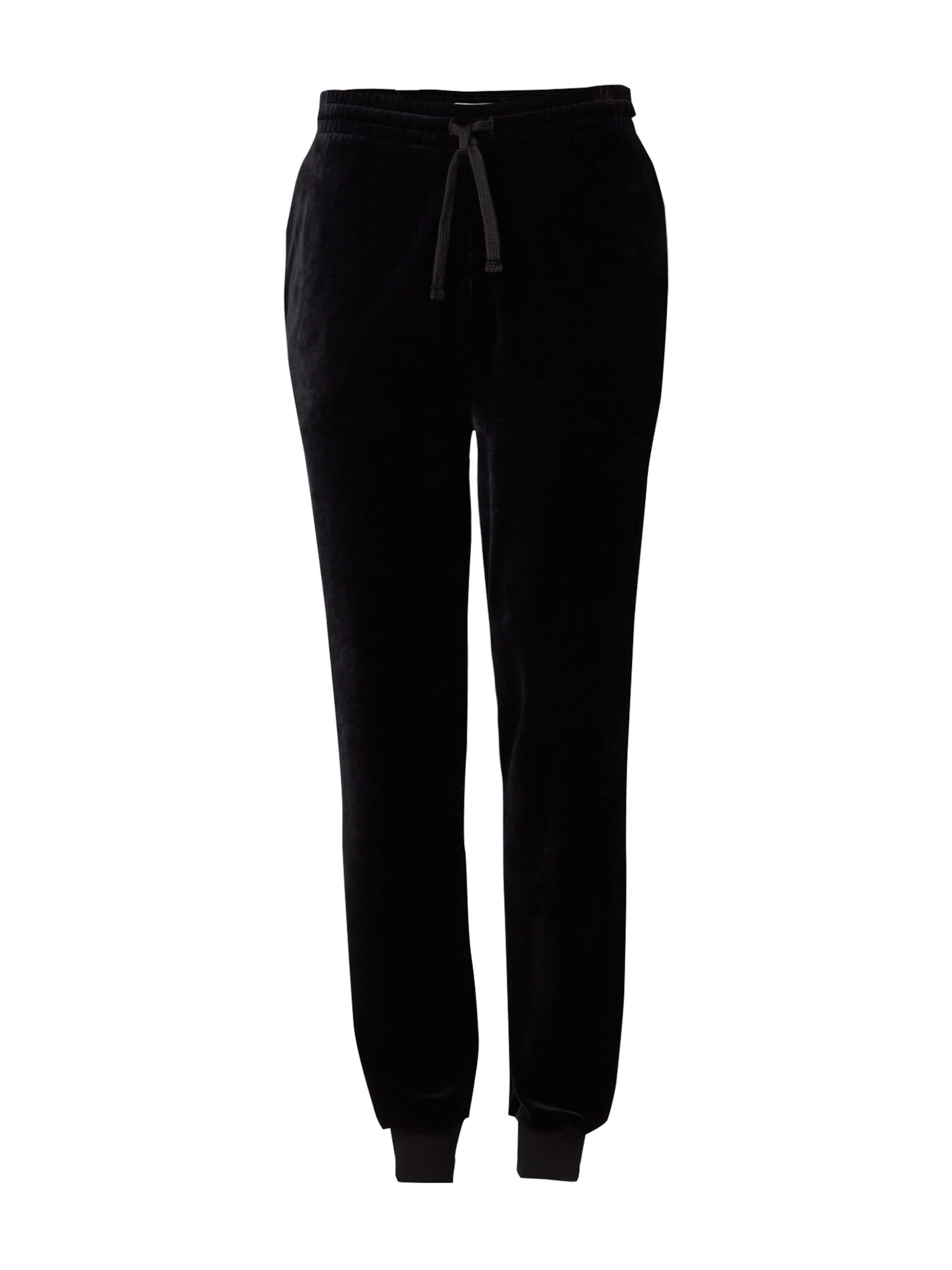 ABOUT YOU x Jaime Lorente Дънки Tapered Leg Панталон &#x27;Fernando&#x27; в черно: отпред