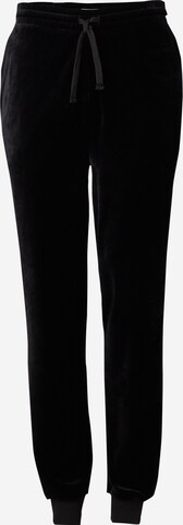 ABOUT YOU x Jaime Lorente Tapered Broek 'Fernando' in Zwart: voorkant