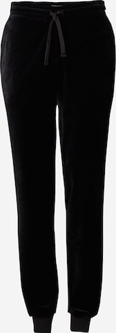 ABOUT YOU x Jaime Lorente Tapered Pants 'Fernando' in Black: front