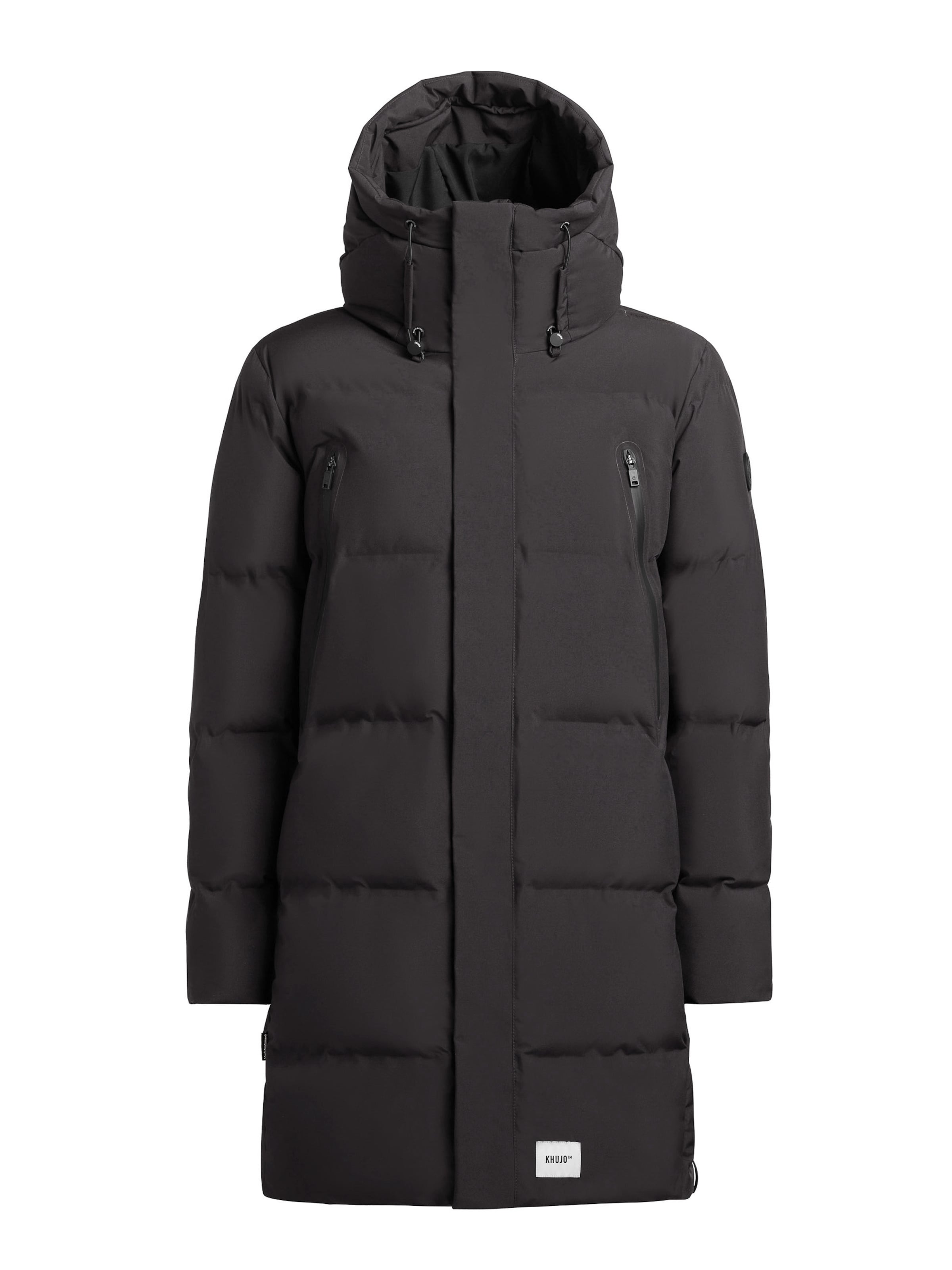 Cappotto invernale 'Morse3' di khujo in grigio: frontale