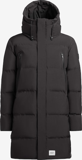 khujo Pitkä talvitakki 'Morse3' värissä tummanharmaa, Tuotenäkymä