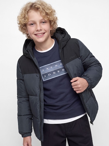 Jack & Jones Junior Winterjacke in Grau