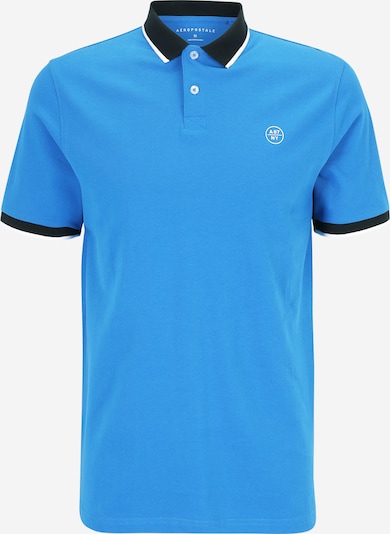 AÉROPOSTALE T-Shirt en bleu marine / azur / blanc, Vue avec produit