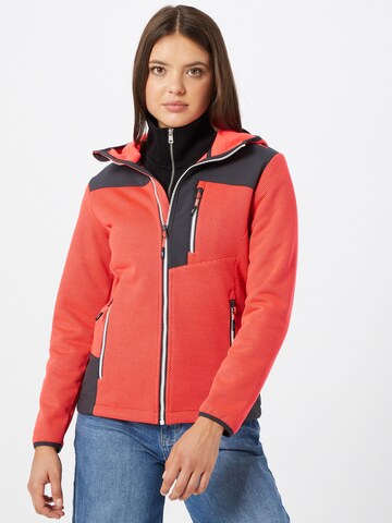 CMP Athletic Jacket in Red: front