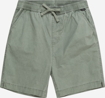QUIKSILVER Regularen Športne hlače 'TAXER' | zelena barva: sprednja stran