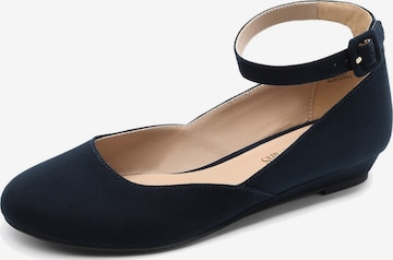 Ballerines 'DREAM PAIRS Ballerinas Damen Flache Schuhe Damen' Dream Pairs en bleu : devant