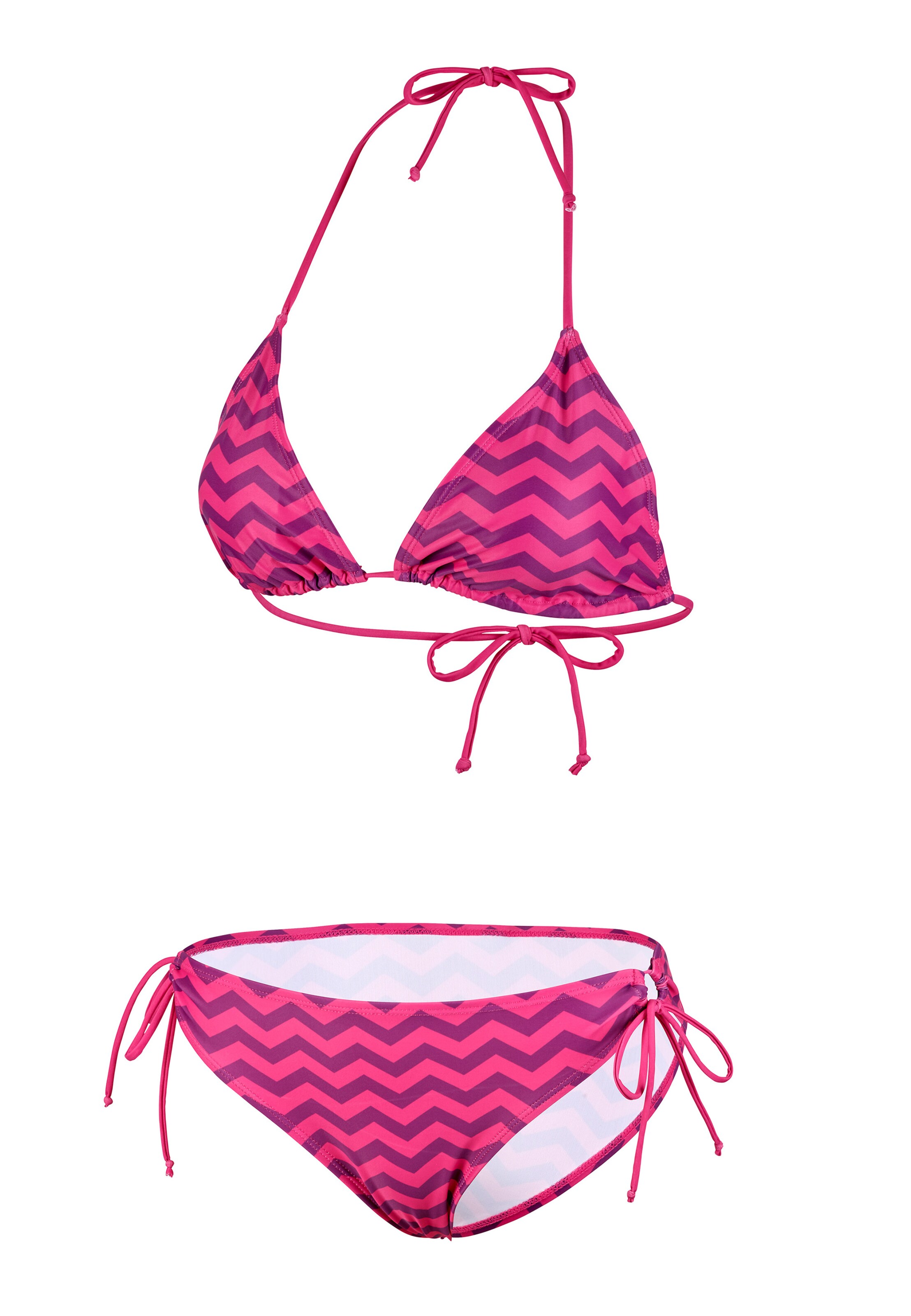 BECO the world of aquasports Triangel Bikini 'Zigzag' in Pink