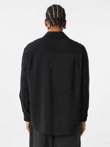 Dandalo Comfort fit Button Up Shirt in Black