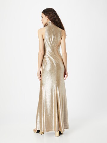 Lauren Ralph Lauren Společenské šaty 'RETLEAH' – zlatá