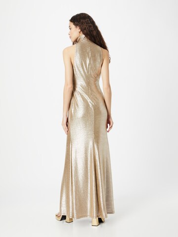 Lauren Ralph Lauren Evening dress 'RETLEAH' in Gold