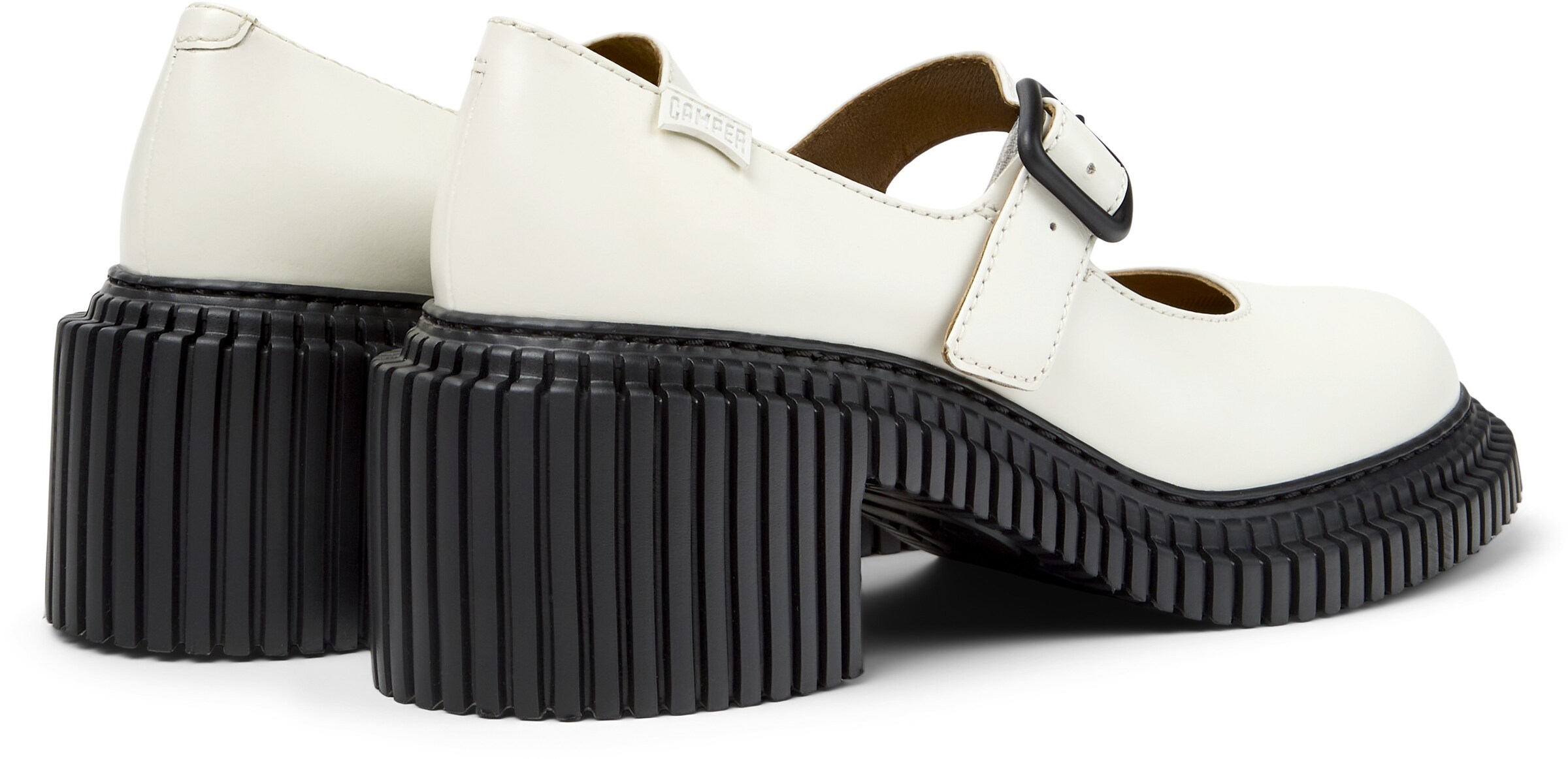 CAMPER Ballerina met riempjes ' Pix London ' in Wit