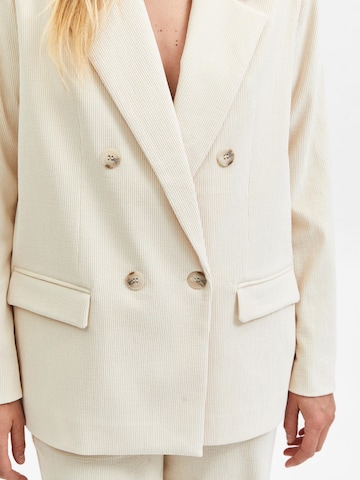 Blazer 'ZOEY' SELECTED FEMME en beige