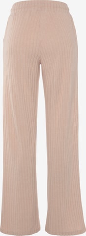 LASCANA Pajama Pants in Beige