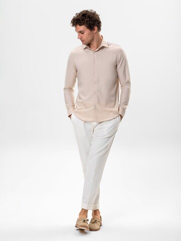 Slim fit Camicia di Antioch in beige