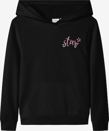 NAME IT Sweatshirt 'NKFNICA' in Black: front