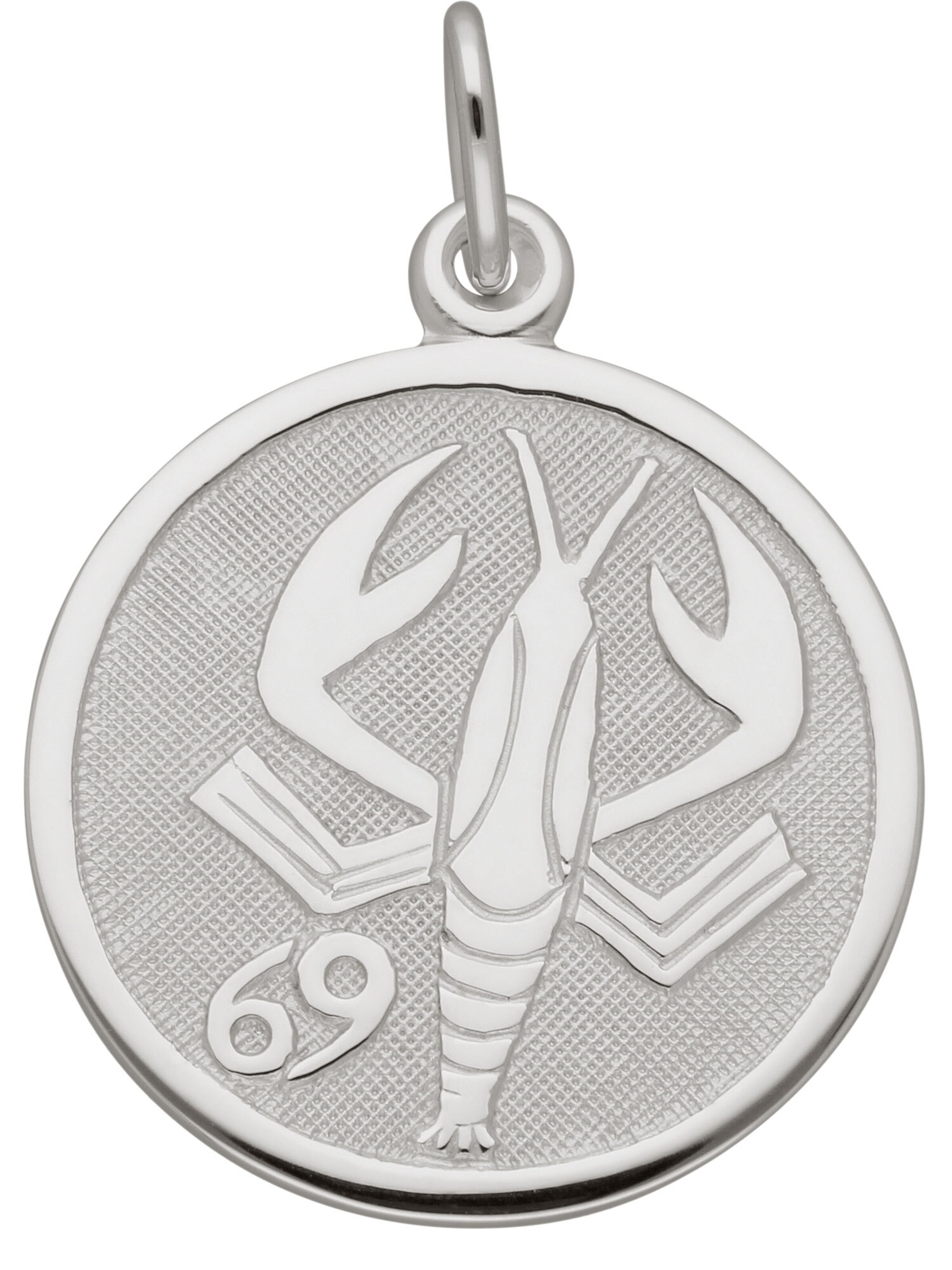 Adelia´s Pendant 'Krebs' in Silver: front