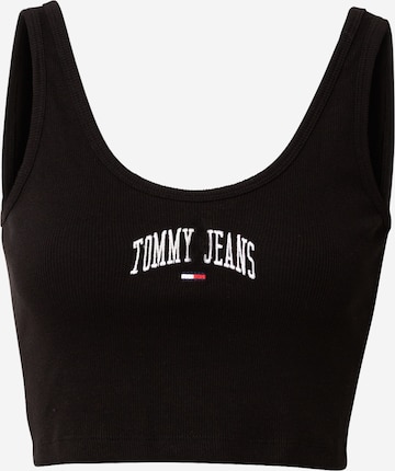 Tommy Jeans Top w kolorze czarny: przód